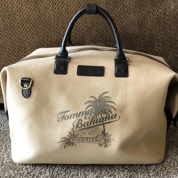 Tommy Bahama Other - Tommy Bahama Paradise Canvas Duffel Bag